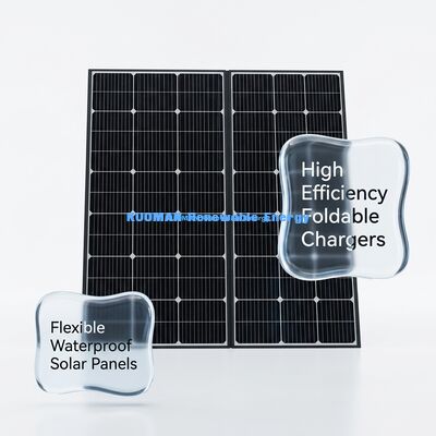 アウトドアアドベンチャー向け 400W 40.3V IP68 防水ポータブル折りたたみソーラーパネル