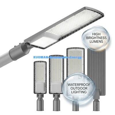 50W-200W ソーラーLED街路灯 屋外 IP66 防水 50000時間寿命 駐車場・高速道路用