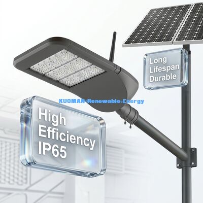 スマートシティのための4GIoT,中央管理およびIP66防水性のあるスマートソーラーストリートライト