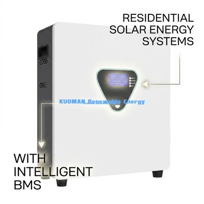 壁掛け LiFePO4 バッテリー 6000 サイクルと 13.5 kWh 容量で家庭用エネルギー貯蔵