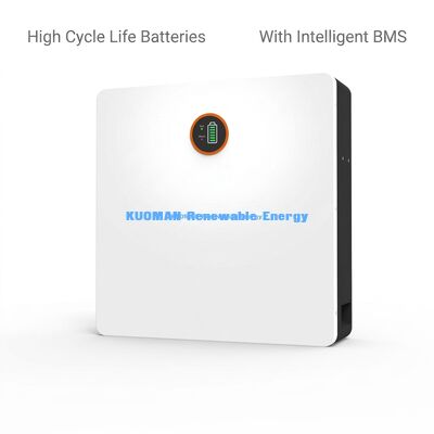 超薄型 48V 100Ah リチウムイオン電池 10年保証と実時監視