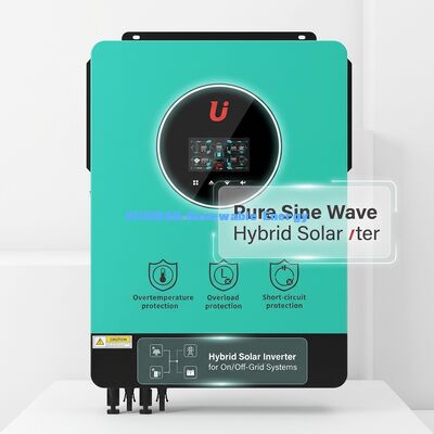 10KWハイブリッド太陽光インバーター 98%効率と家庭用および商業用のための三重保護