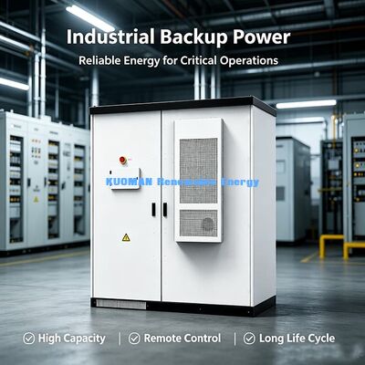 768V 215kWh マイクログリッド エネルギー貯蔵システム |堅牢な屋外キャビネット LiFePO4 バッテリー ESS