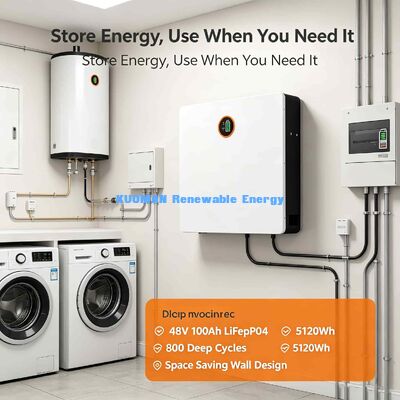 48V 100Ah スリム ウォール パワー ウォール バッテリー 住宅用太陽光発電のオフグリッドバックアップ パワー