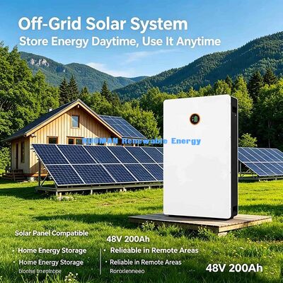 パワーウォール 48V 200Ah LiFePO4 ウォールバッテリー 住宅用太陽光貯蔵ソリューション