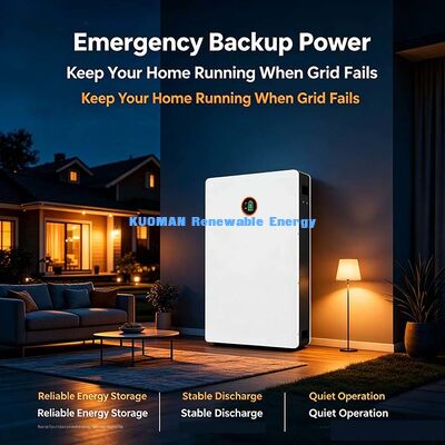 スマートBMS 保護 10.24kWh パワーウォール 48V 200Ah LiFePO4 バッテリー オフグリッドハウス ソーラーバックアップ パワー