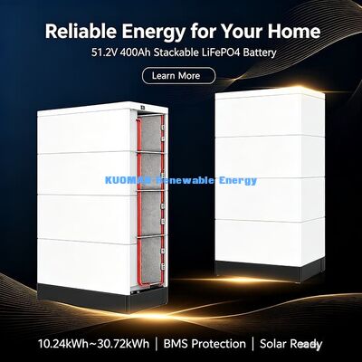 ハイブリッド太陽光発電システム スタッカブル 48V リチウムバッテリー ソーラーパネルまたはディーゼル発電機からの充電