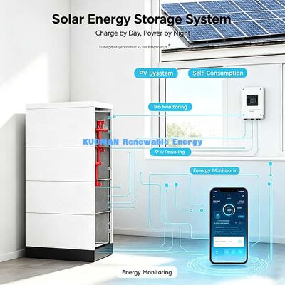 住宅用太陽光発電バックアップ用 10年保証 拡張可能 48V LiFePO4 スタックバッテリー