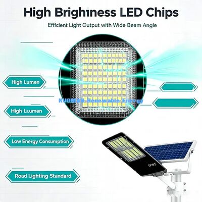180lm/W High Luminous Efficiency LED Solar Street Light Municipal Road Lamp