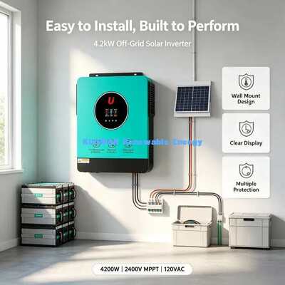 BSSI-V-GN4200 4200W ハイブリッド太陽光発電インバーター オフグリッド＆グリッドタイ デュアルモード