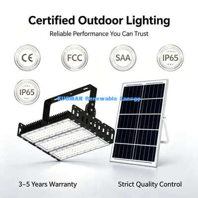 高効率 120lm/W 200W ソーラーLED投光器 24000ルーメン ガーデン スポーツフィールド投光照明