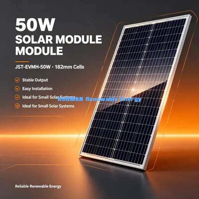 50W 高効率太陽光パネル 700V システム電圧評価 安全なオフグリッド電源