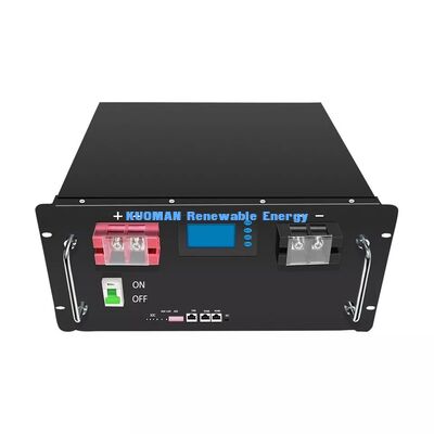 8000回のディープサイクルとUL CE認証を備えた48V 200Ah LiFePO4バッテリーラックモジュール（家庭用蓄電池用）