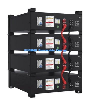 KM 新エネルギー 家庭用蓄電池 51.2V 100Ah LiFePO4 バッテリー UL9540A UL1973