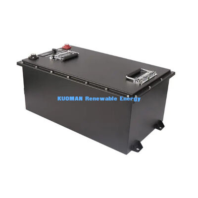 KM 72V -100Ah カスタムゴルフカート用 LiFePO4 バッテリー (8000サイクル、7360Wh エネルギー)