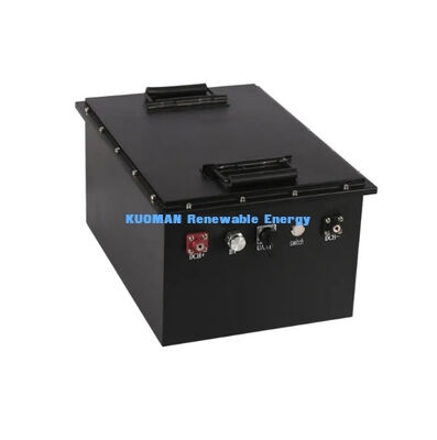 KM 72V -100Ah カスタムゴルフカート用 LiFePO4 バッテリー (8000サイクル、7360Wh エネルギー)