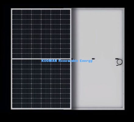 カスタム製の単結晶ソーラーパネル 400-500W 22%効率と半切断セル設計