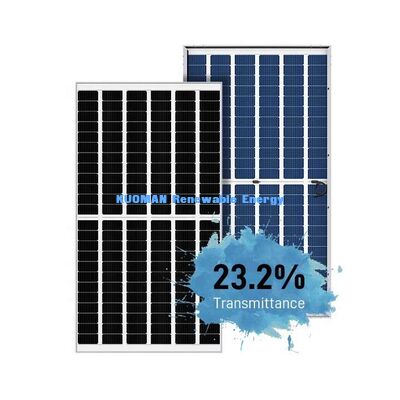 フレームレスガラス 540W 550W モノパークソーラーパネル