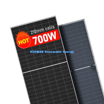 700W モノクリスタルソーラーパネル IP65 天候耐性PVモジュール 1722x1134x30mm