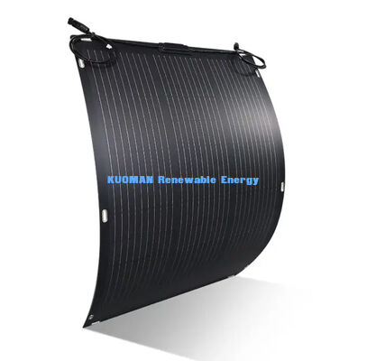 360 degree rollable and bendable 100 Watt Flexible Solar Panel for Boat Yacht Roof Tent Car