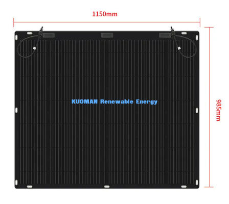 800W 柔軟な太陽光パネル IP68 防水と 360 度折りたたみ