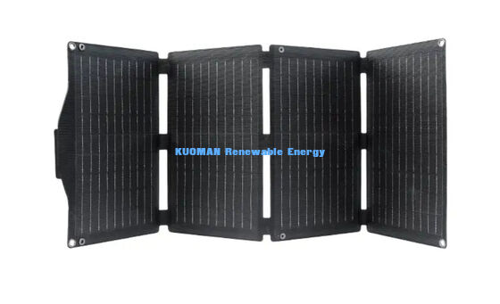 40W ETFE IP67 防水 携帯式折りたたむ太陽光パネル充電器 USBタイプC