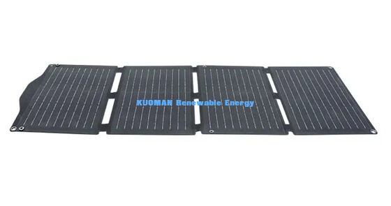 40W ETFE IP67 防水 携帯式折りたたむ太陽光パネル充電器 USBタイプC
