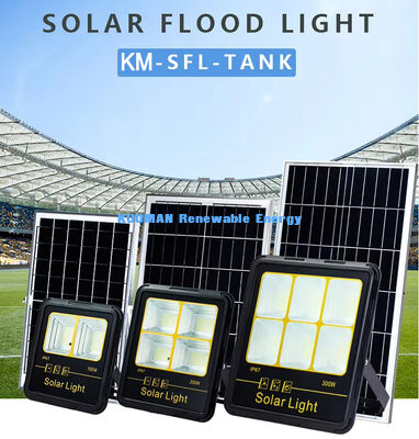 IP65防水 200W-400W ソーラー投光照明器 15000LM高ルーメンLEDソーラーガーデン投光照明器
