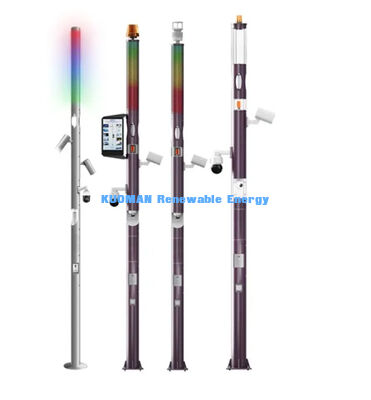 スマート システム コントロール LED シークリーン 屋外照明 ポール スマート リモート ライト ポール