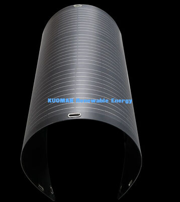 フレキシブル ホーム トラベル RV バイフェイシャル フレキシブルソーラーパネル 200W FFC およびカーボンファイバー