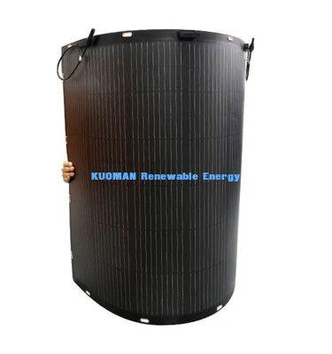 100W フレキシブルソーラーパネル（屋根・ボート用、ケーブル付き）ソーラーパネル販売業者