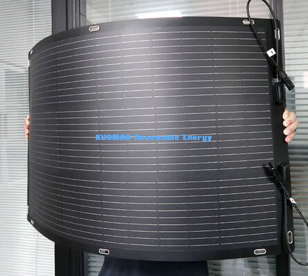 RV旅行やアウトドアアドベンチャー向けの軽量100WフレキシブルETFEソーラーパネル