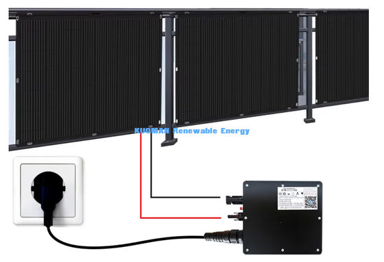 耐久性200W 柔軟な太陽光パネル IP65 防水 360度 折りたたみ ネットワーク外での生活