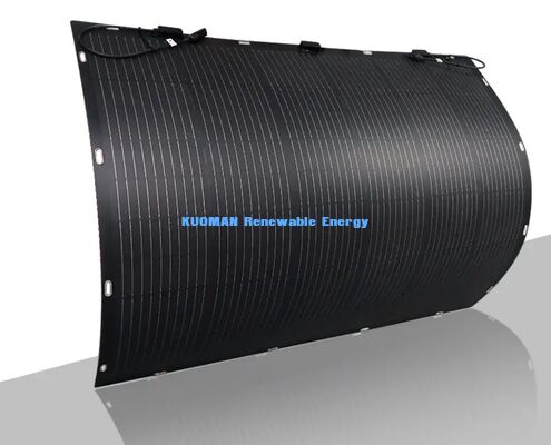 曲がるソーラーパネル – RV/マリン/オフグリッド使用のためのカーボンファイバーデザイン