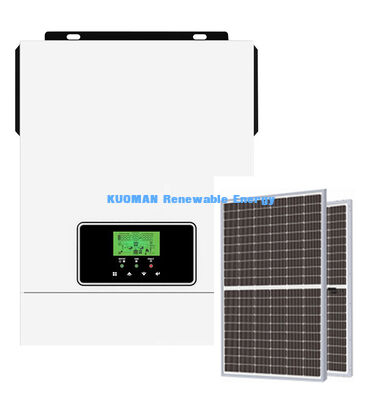 80A MPPTソーラー充電器アプリコントロールと純粋正弦波出力付き24Vオフグリッドパワーインバーター（家庭用ソーラーシステム向け）