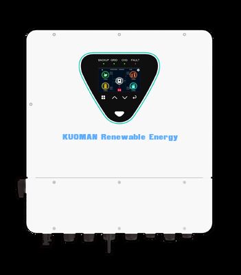 6KWの太陽光ハイブリッドインバーター,二重MPPTとIP65評価,家庭および商業用