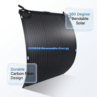超軽量 30W ETFE 柔軟な太陽光パネル 移動式 徒歩 登山 ネットワーク旅行
