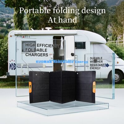 480W 高出力フレキシブルソーラーパネル 折りたたみ式デザイン、耐候性、ポータブルエネルギー用