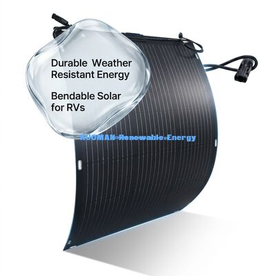 超軽量 30W ETFE 柔軟な太陽光パネル 移動式 徒歩 登山 ネットワーク旅行