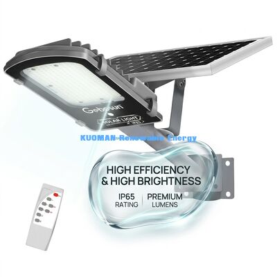 IP65防水 300W-500W 分離型ソーラー街路灯 (LiFePO4バッテリー、ソーラーパネル付き)