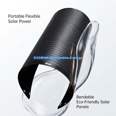100 ワット 360 度 折りたたみ 柔軟な太陽光パネル IP68 ボート ヨット 屋根 テント 車