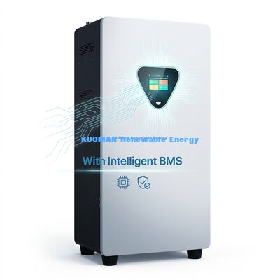 オフグリッド家庭用緊急電源用 6000サイクル対応 51.2V 300Ah ソーラーハイブリッド LiFePO4 バッテリーシステム