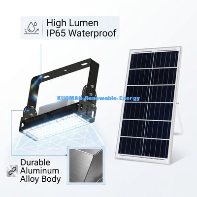 IP65防水 高ルーメン出力 LEDソーラーフラッドライト リモコンオプション付き 工業用