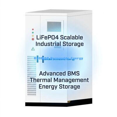 産業用途向け 768V ESSバッテリー搭載 100KWh リチウムイオン商業用エネルギー貯蔵システム