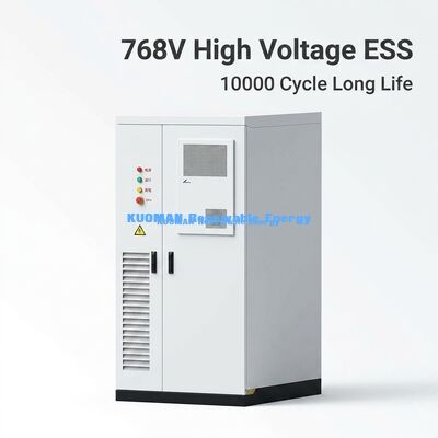 産業用途向け 768V ESSバッテリー搭載 100KWh リチウムイオン商業用エネルギー貯蔵システム