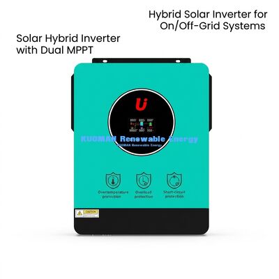 4200W/6200W ハイブリッドインバーター（停電保護機能、太陽光発電システム用純弦波出力付き）