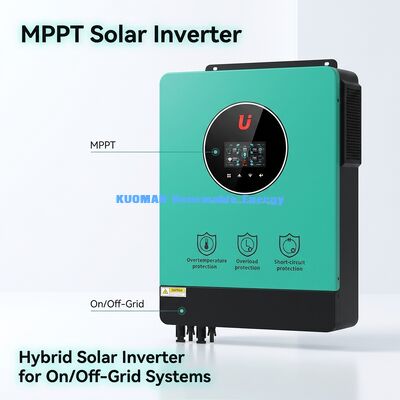 BSSI-V-GN10200 10KW ハイブリッド太陽光発電インバーター デュアルMPPT および 160A 充電器による効率的なエネルギー貯蔵