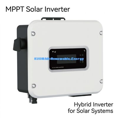 高効率97.8%グリッドタイソーラーインバーター MPPTソーラーコントローラーおよびIP65保護付き 家庭用・業務用