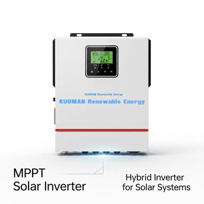 MPPTソーラーチャージャー,純粋サイヌ波出力,ホームバックアップのためのアプリ制御のオフグリッドソーラーインバーター