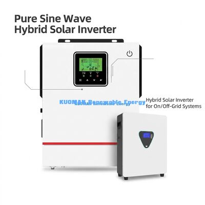 BSSI-IVシリーズ オフグリッド太陽光発電インバーター ピュアサイン波出力、内蔵MPPT充電器、アプリ制御 1000VA/1500VA